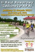 Rajd rowerowy Cykliczna Żyr.A.F.A.