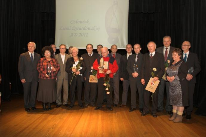 Konkurs Człowiek Roku Ziemi Żyrardowskiej 2012 rozstrzygnięty