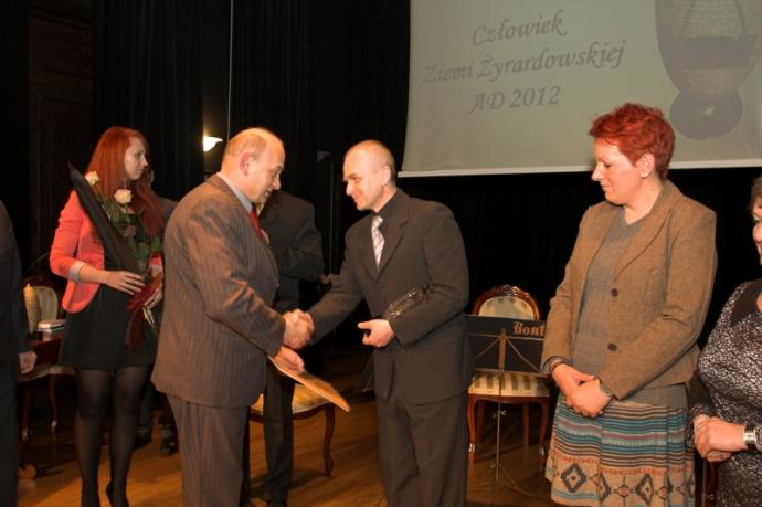 Konkurs Człowiek Roku Ziemi Żyrardowskiej 2012 rozstrzygnięty