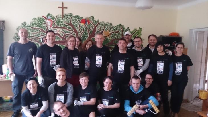 Stowarzyszenie Przyjaciół Gminy Wiskitki otrzymało wsparcie wolontariuszy